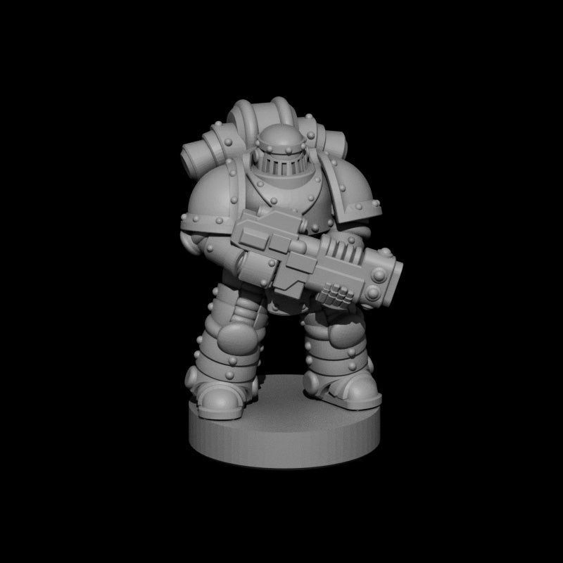 MKII knight Heavy Weapons - 6mm/8mm
