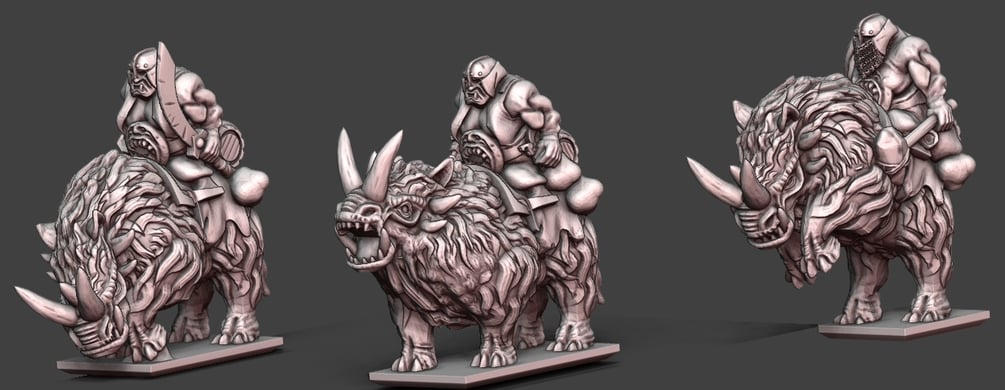 Ogre Army - 10mm - Ankylo