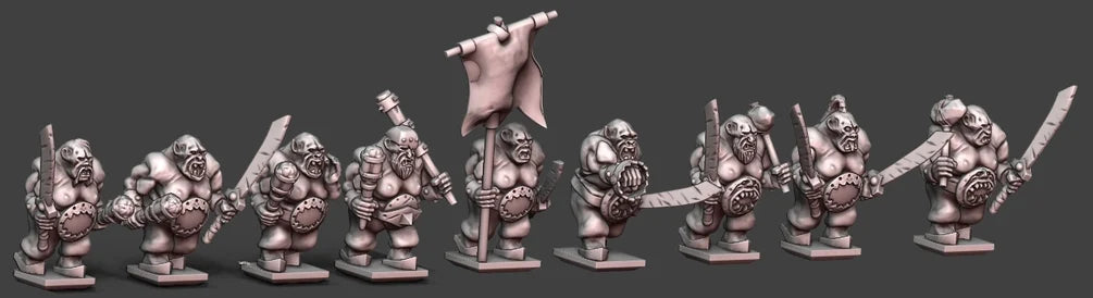 Ogre Army - 10mm - Ankylo