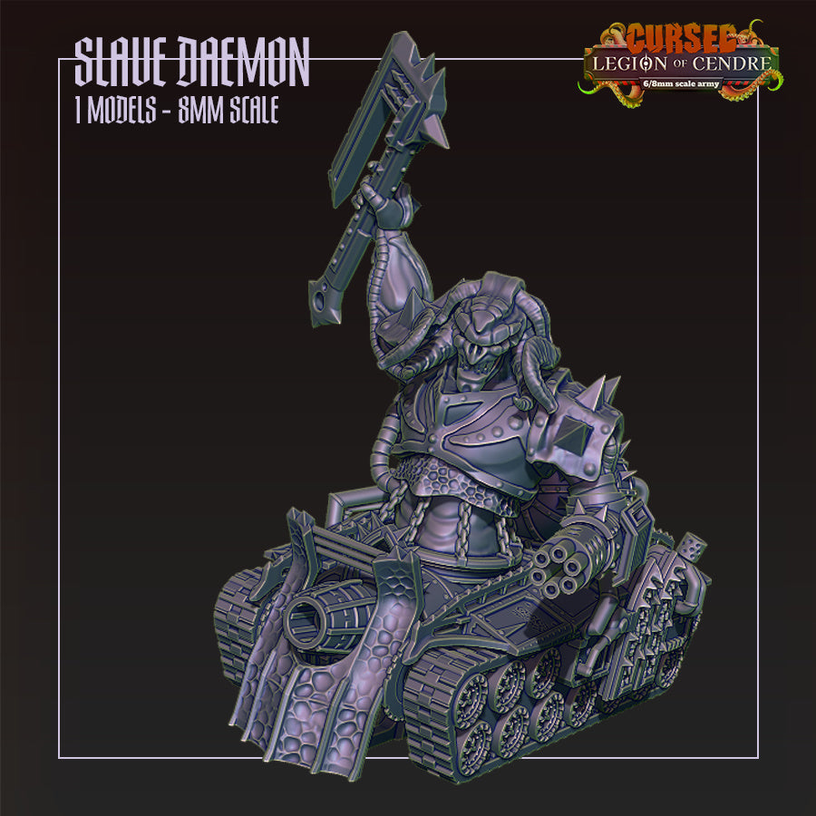 Cursed Legion of Cendre Slave Daemon - 6mm/8mm - Bishok