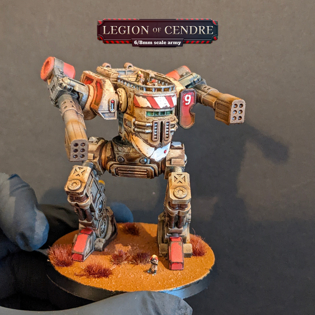 Legion of Cendre Heavy Scout Walker - 6mm/8mm - Bishok