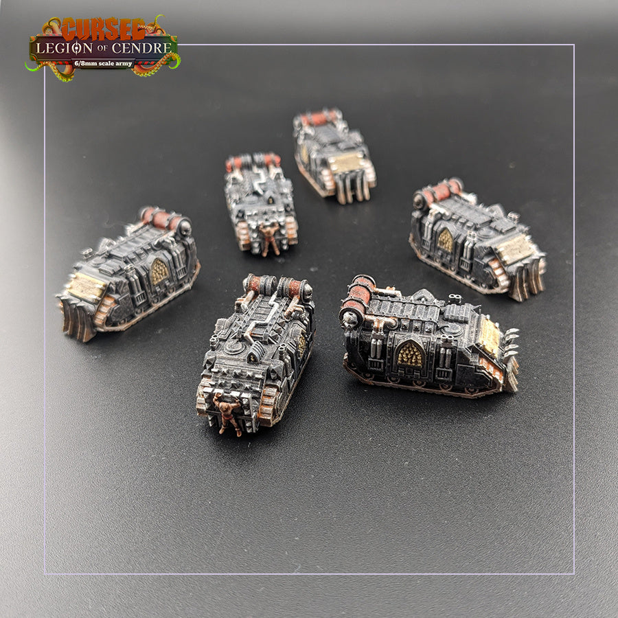 Cursed Legion of Cendre Hellforged Transport - 6mm/8mm - Bishok