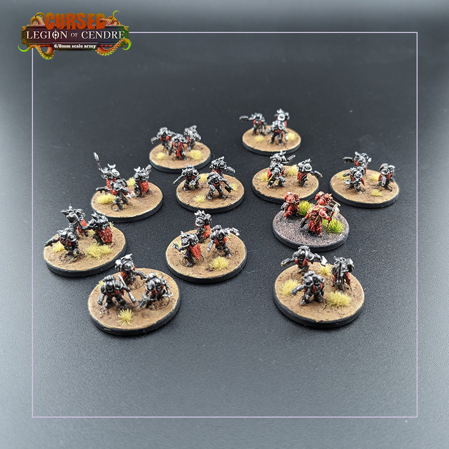 Cursed Legion of Cendre Hell Knights - 6mm/8mm - Bishok
