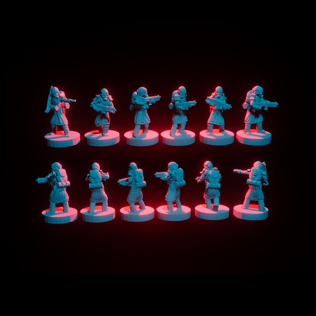 Legion of Cendre Infantry - 6mm/8mm - Bishok
