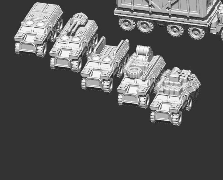 Legion of Cendre Trucks - 6mm/8mm - Bishok