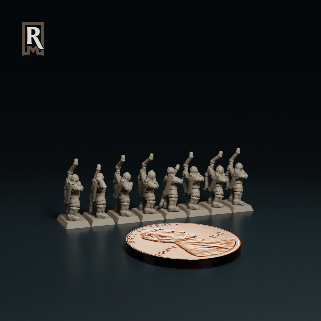 Imperials - Archers - 6mm/8mm - Resinant Miniatures