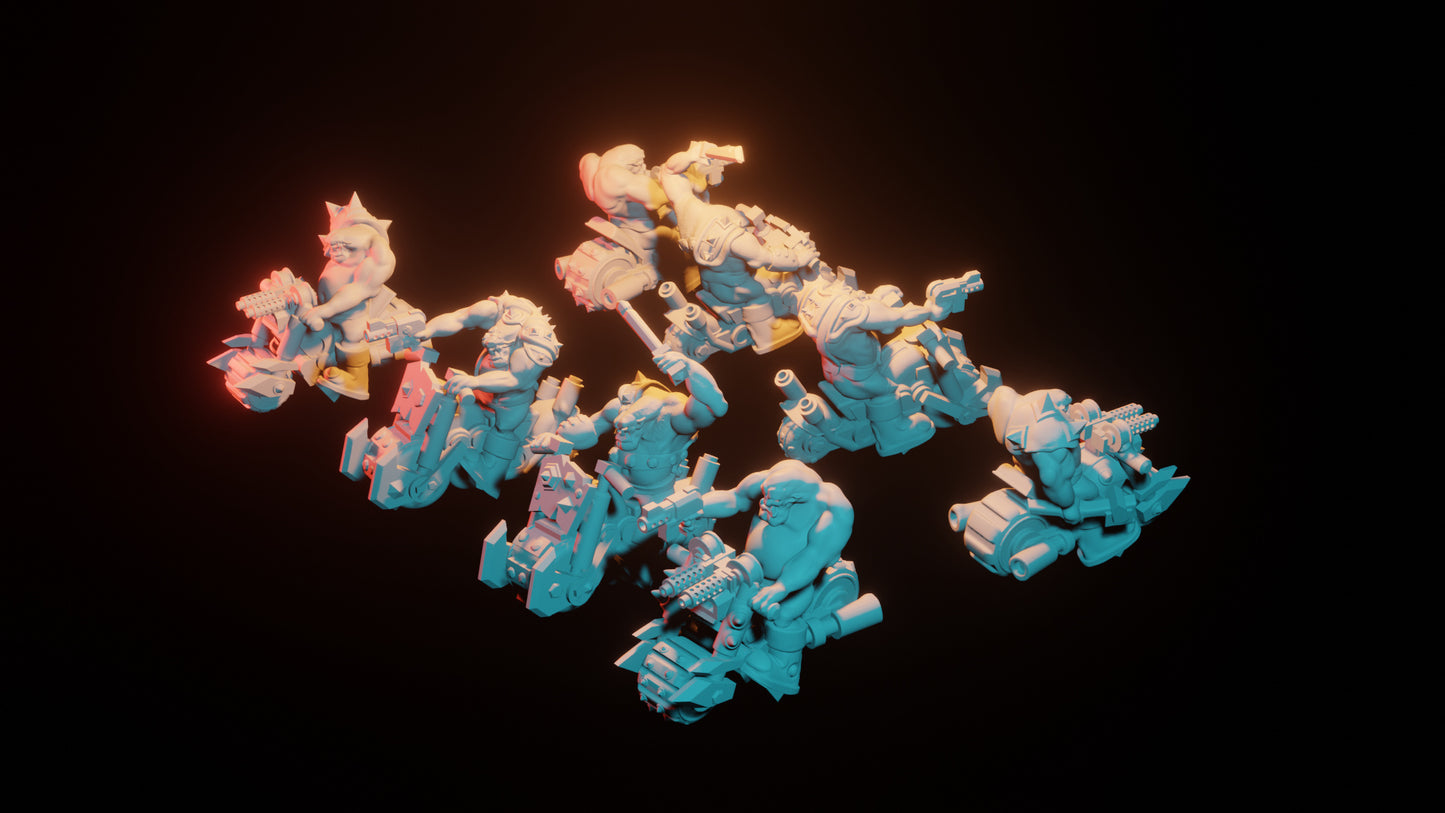 Raider of cendre Bikers - 6mm/8mm - Bishok