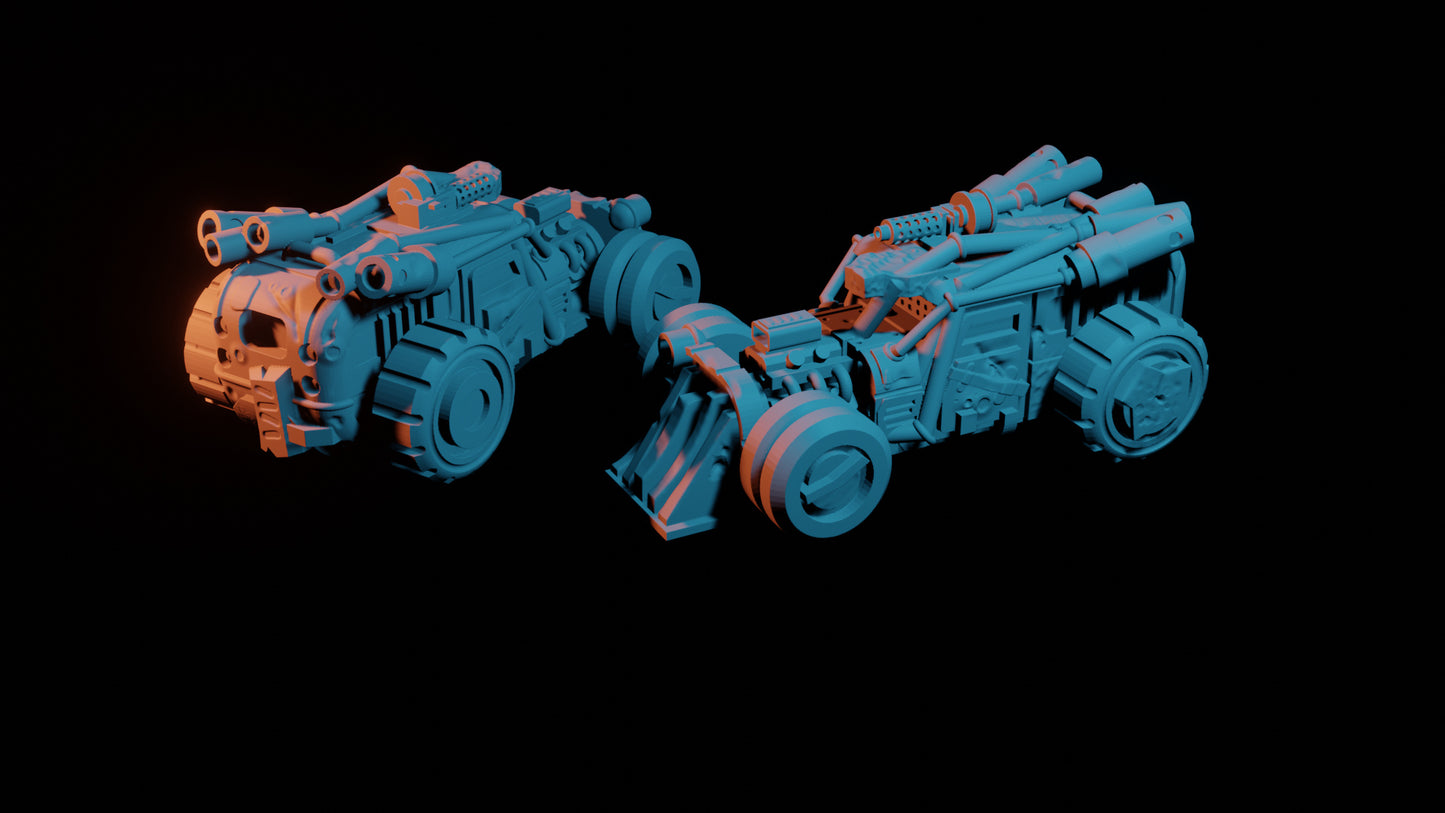 Raider of cendre Buggies - 6mm/8mm - Bishok