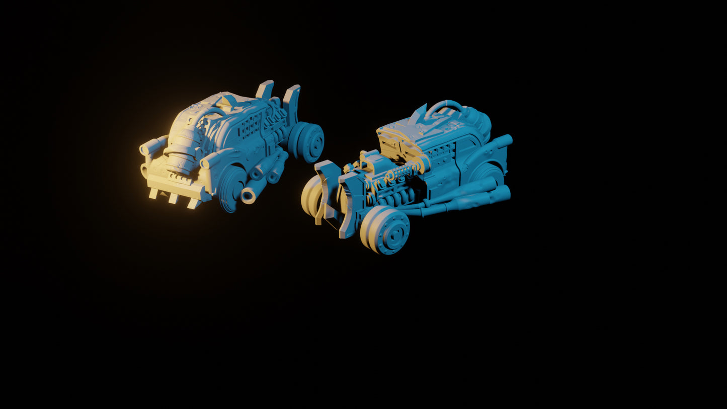 Raider of cendre Buggies - 6mm/8mm - Bishok