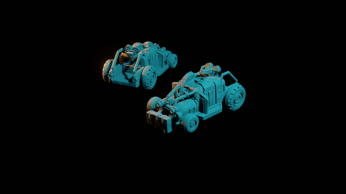 Raider of cendre Buggies - 6mm/8mm - Bishok