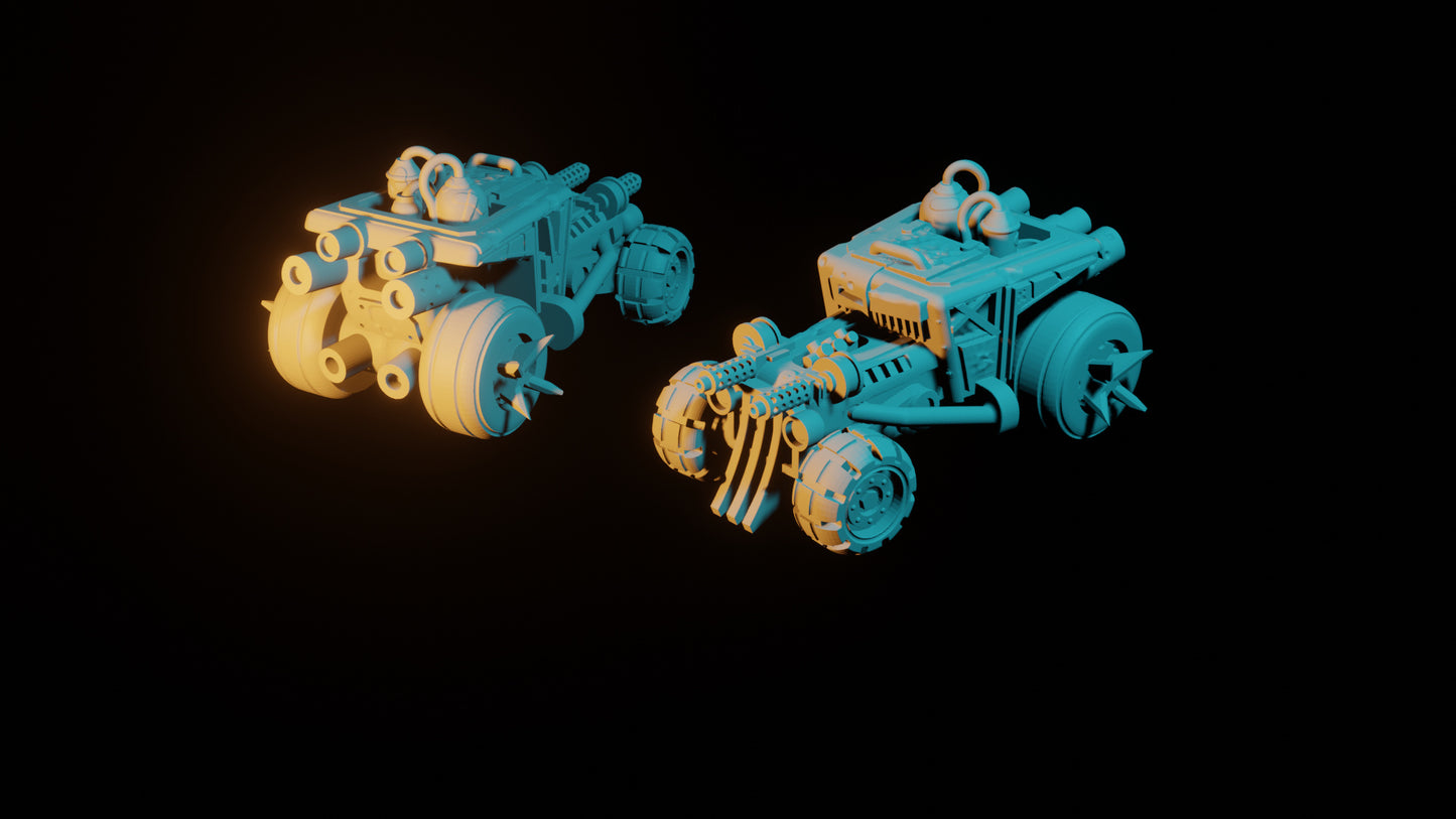 Raider of cendre Buggies - 6mm/8mm - Bishok