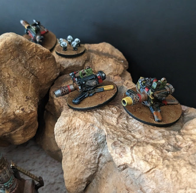Raider of Cendre Stationary Turret - 6mm/8mm - Bishok