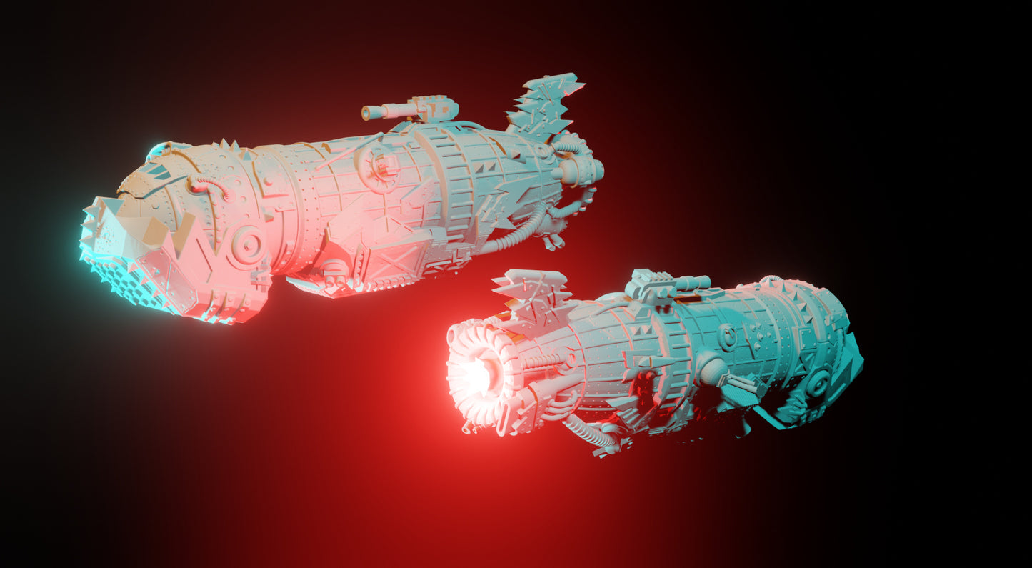 Raider of cendre Looted Zepplin - 6mm/8mm - Bishok