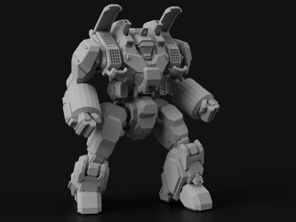 CRD-3K Crusader - Alternate Battletech Model