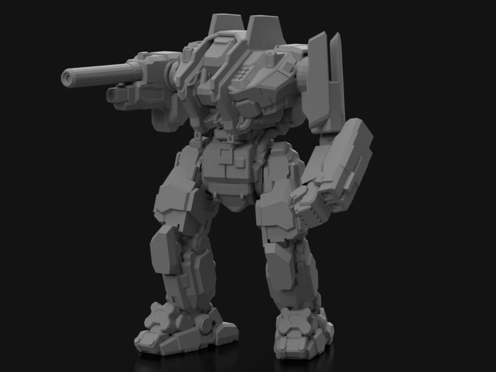 Mongrel Prime, AKA "Grendel" - Alternate Battletech Model