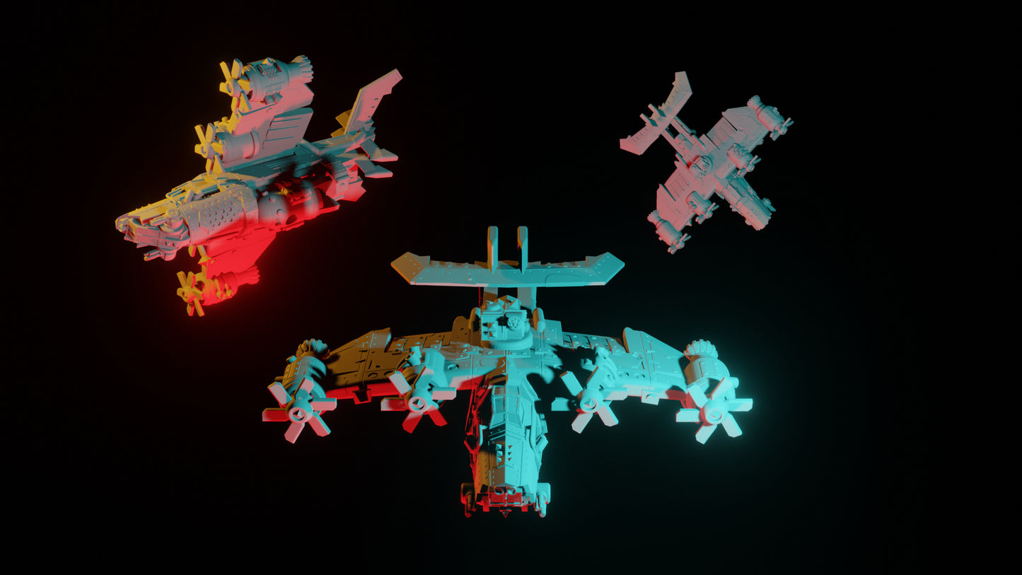 Raider of cendre Heavy Bomber - 6mm/8mm - Bishok
