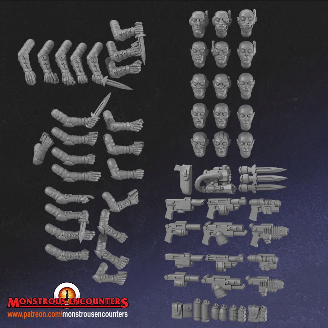 House Umbra Gang 1 - 28/32mm miniatures by Monstrous Encounters