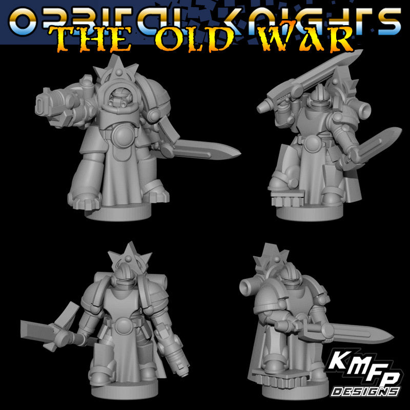 Orbital Knights Units of The III Legion HQ - 6mm/8mm
