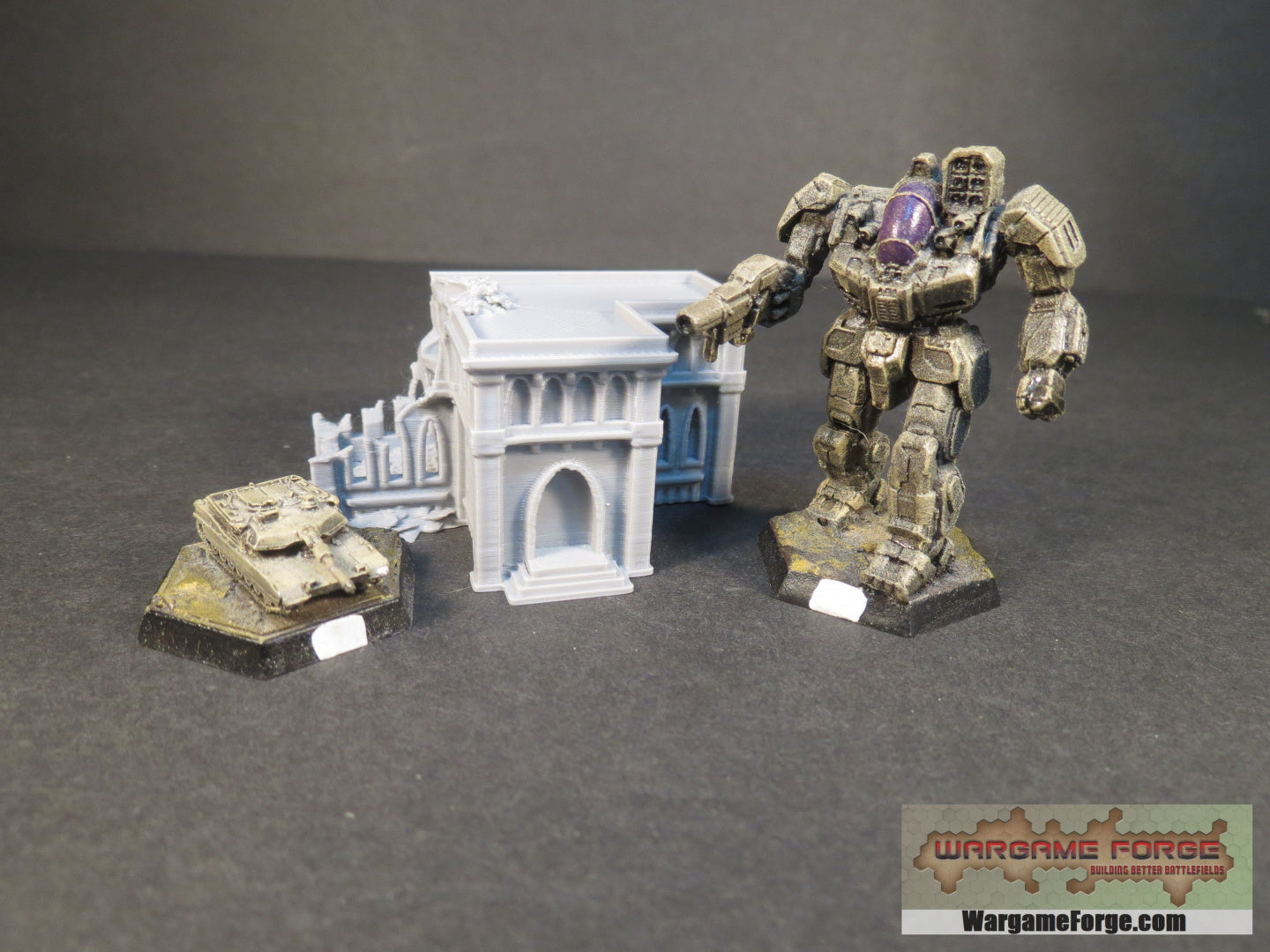 Gothic Ruined Building 5 GR005 - Wargame Forge