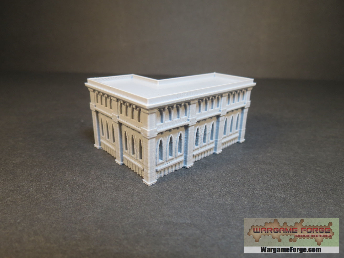 Gothic Ruined Building 17 - Wargame Forge