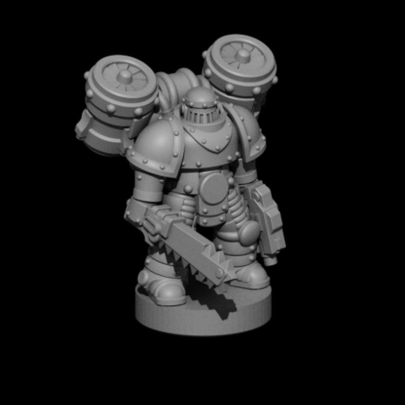 MKII knight Assault Infantry - 6mm/8mm