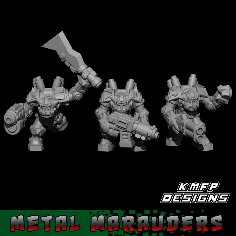Metal Marauders Grunts - 6mm/8mm