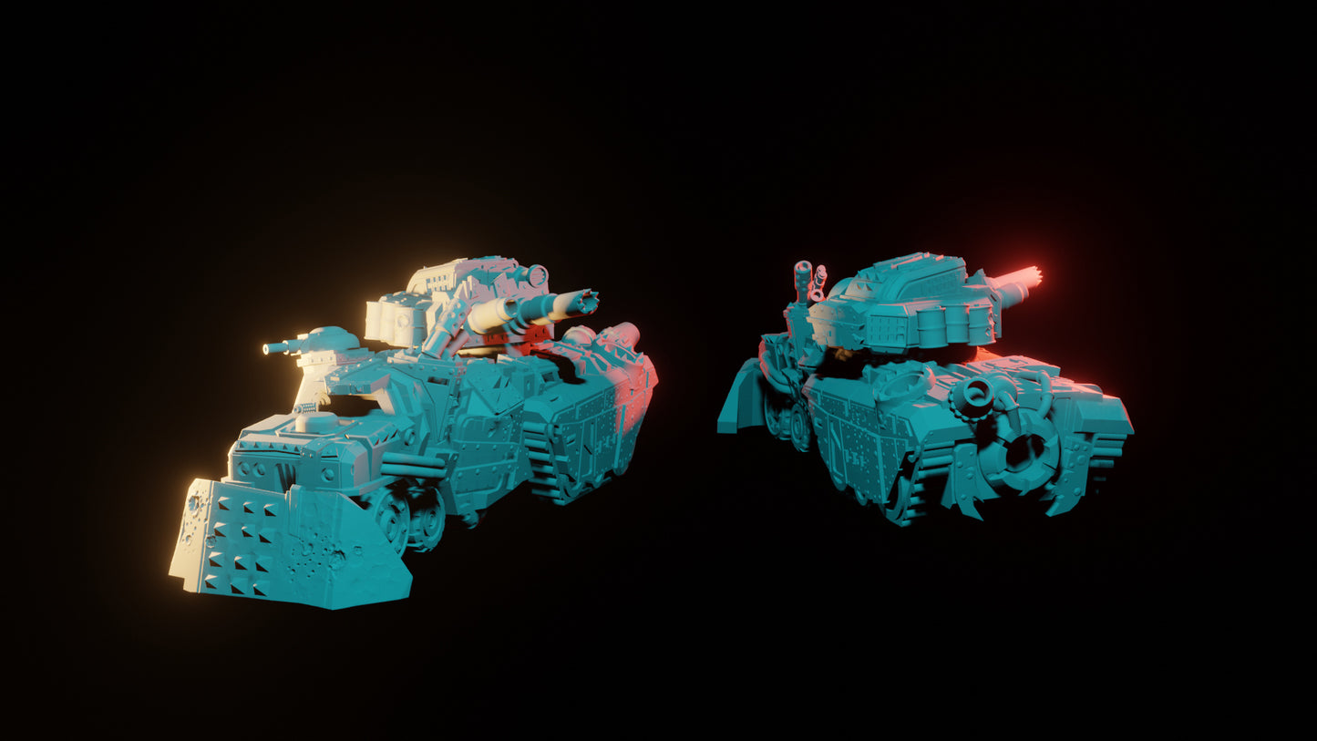 Raider of cendre Enforcer Turbotank - 6mm/8mm - Bishok