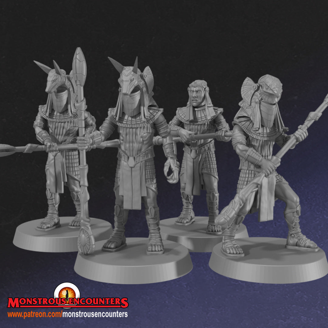 SG Royal Guard - 28/32mm miniatures by Monstrous Encounters