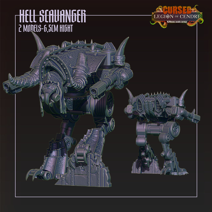 Cursed Legion of Cendre Hell Scavanger - 6mm/8mm - Bishok