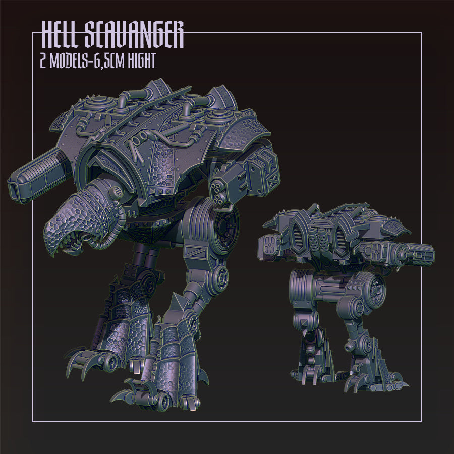 Cursed Legion of Cendre Hell Scavanger - 6mm/8mm - Bishok