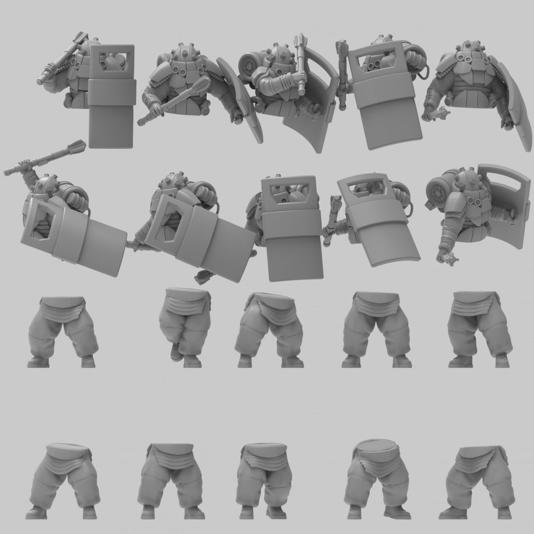O.G.R.E Combat Suits w/ Mauls - ThatEvilOne - 28mm/32mm