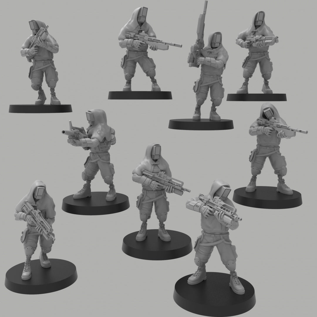 Unit KAE-1 "Specter" - ThatEvilOne - 28mm/32mm