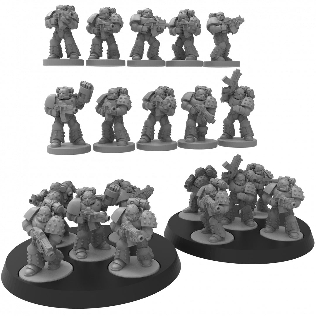 Smol Genewarrior Riflemen - 6mm/8mm - ThatEvilOne