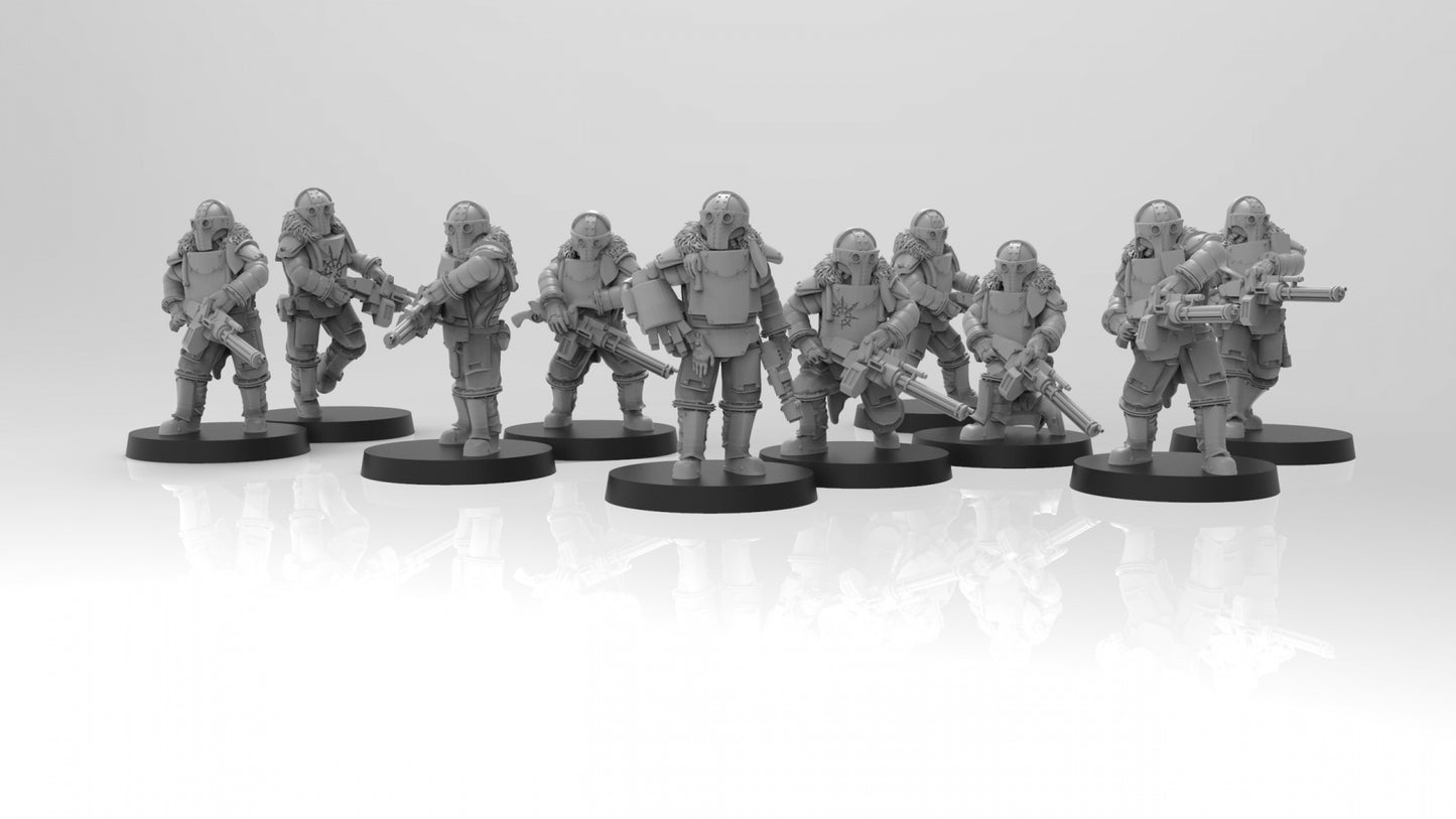 Lunar Auxilia Evocati - ThatEvilOne - 28mm/32mm