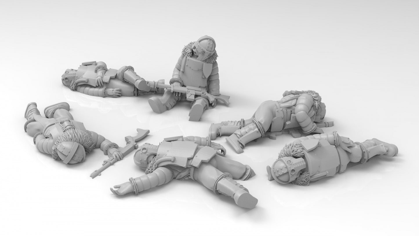 Lunar Auxilia Corpses - ThatEvilOne - 28mm/32mm