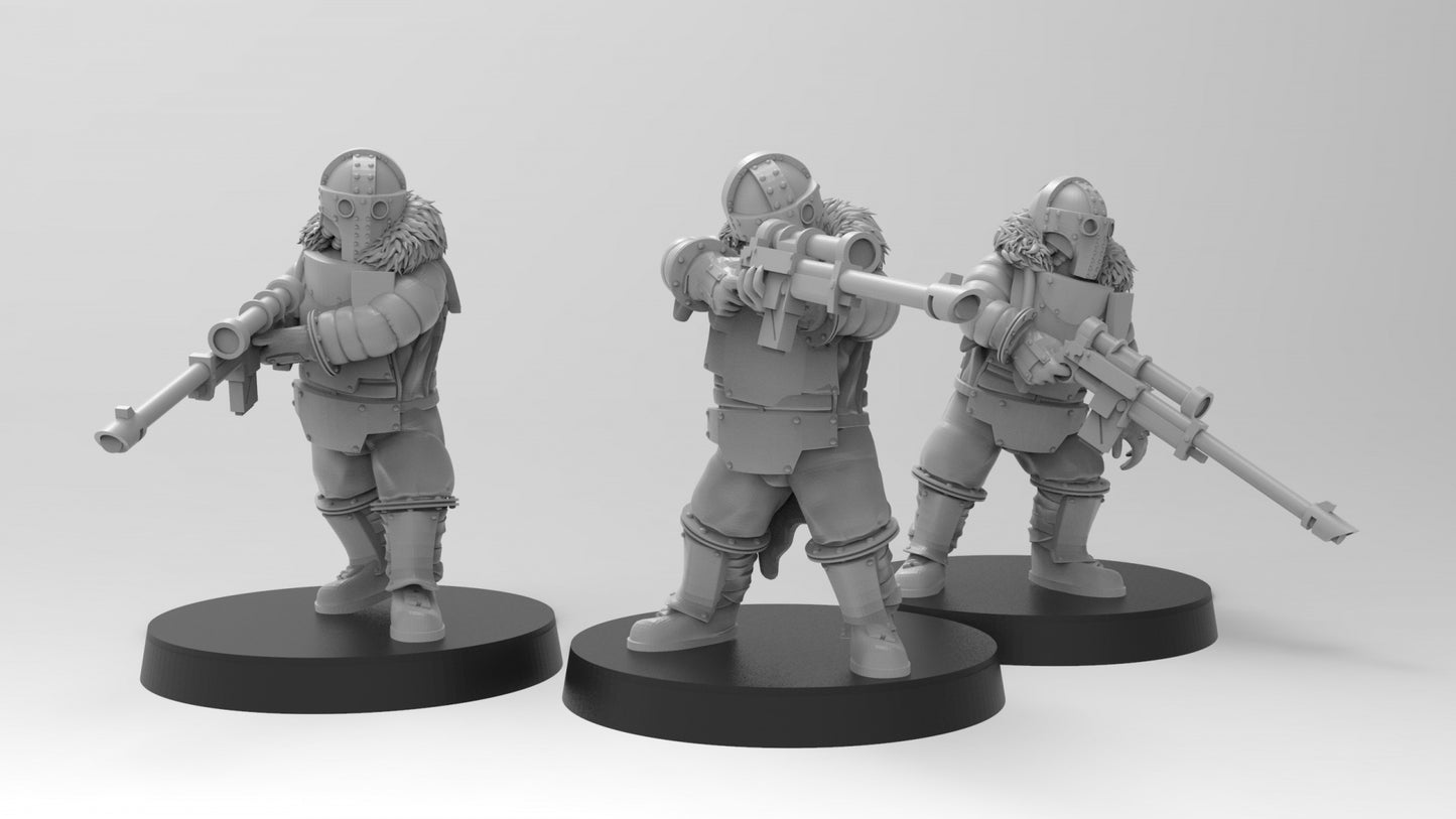 Lunar Auxilia Halfling Snipers - ThatEvilOne - 28mm/32mm