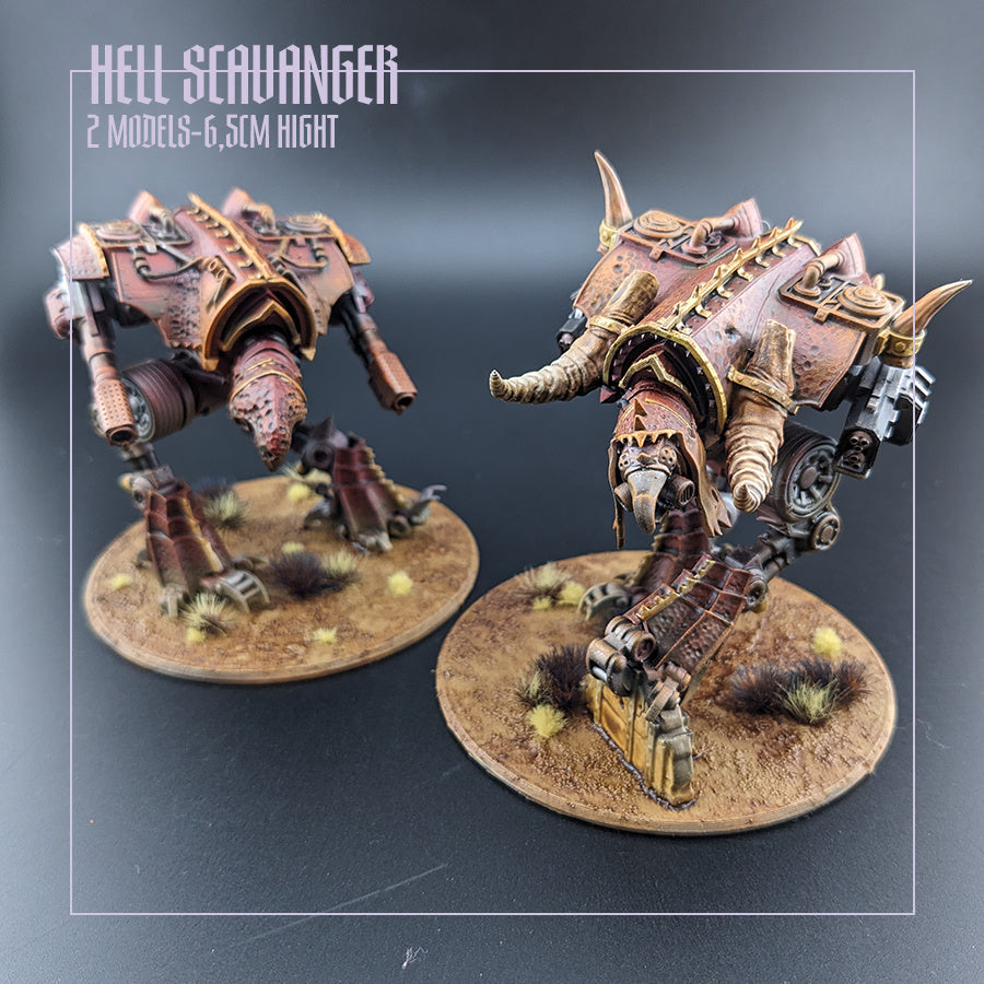 Cursed Legion of Cendre Hell Scavanger - 6mm/8mm - Bishok