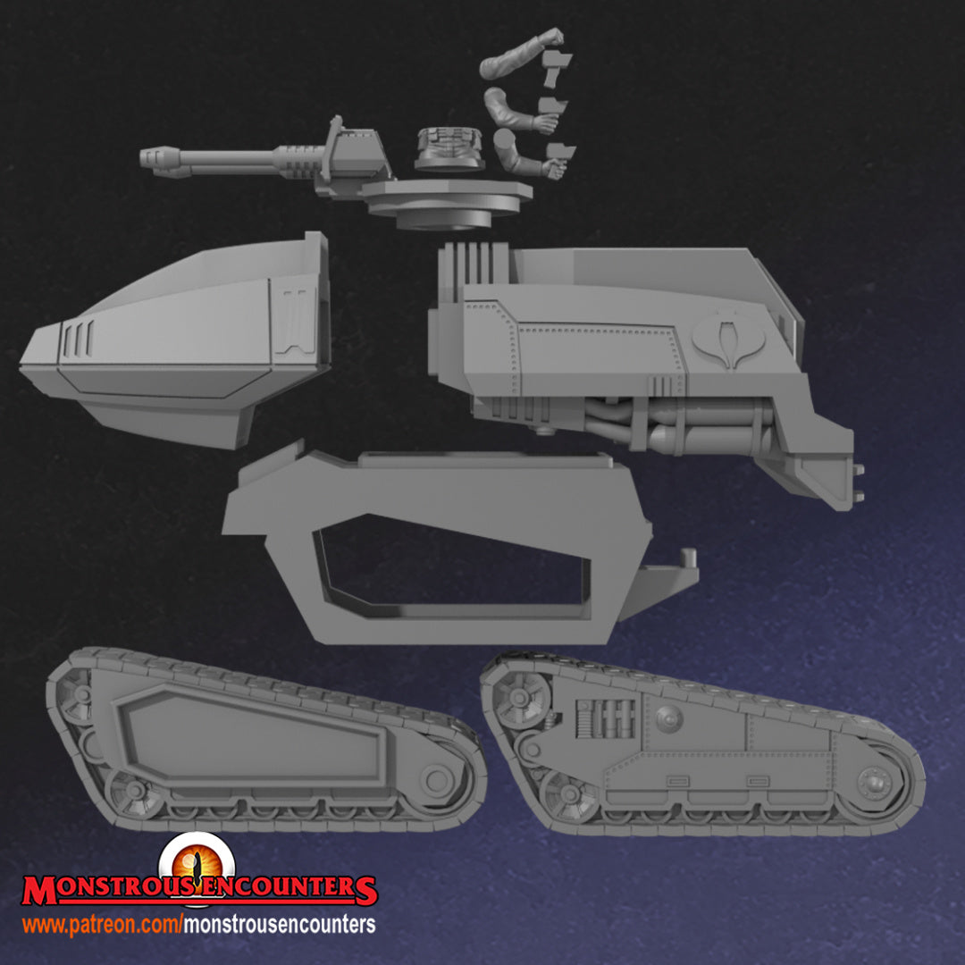Venom Sentry Tank - 28/32mm miniatures by Monstrous Encounters