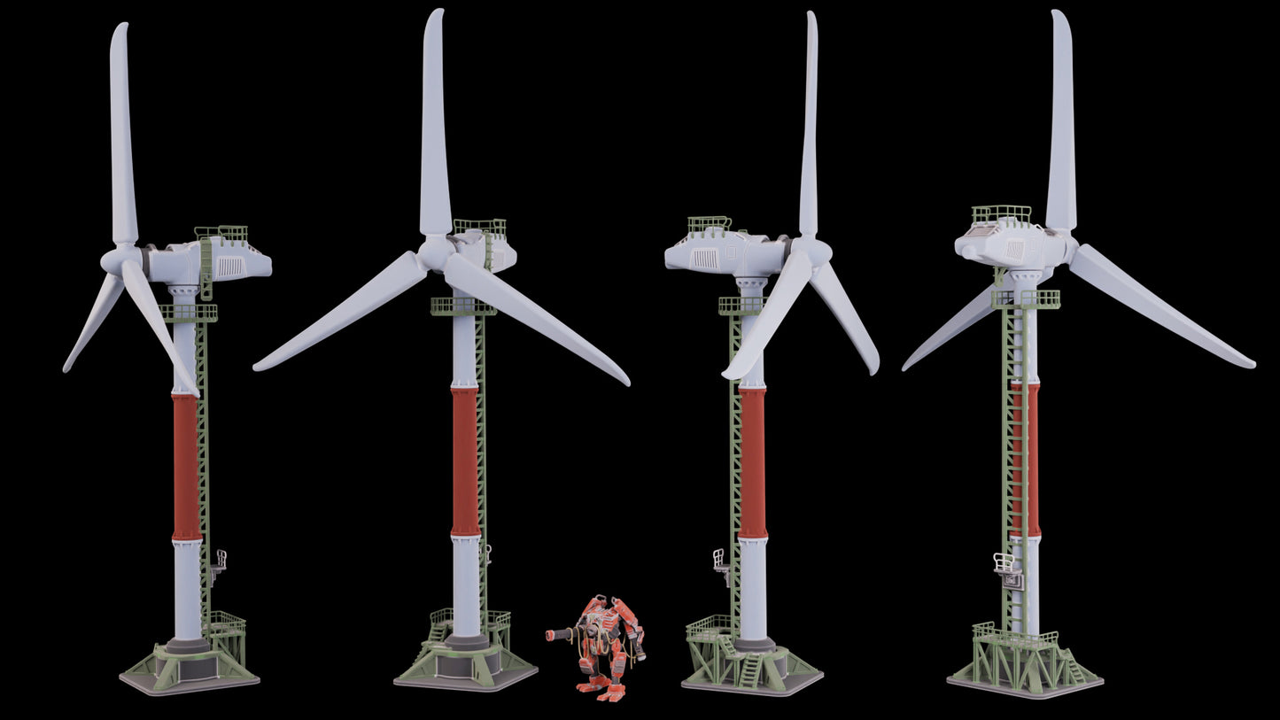 Turbine - Miniature Terrain Set