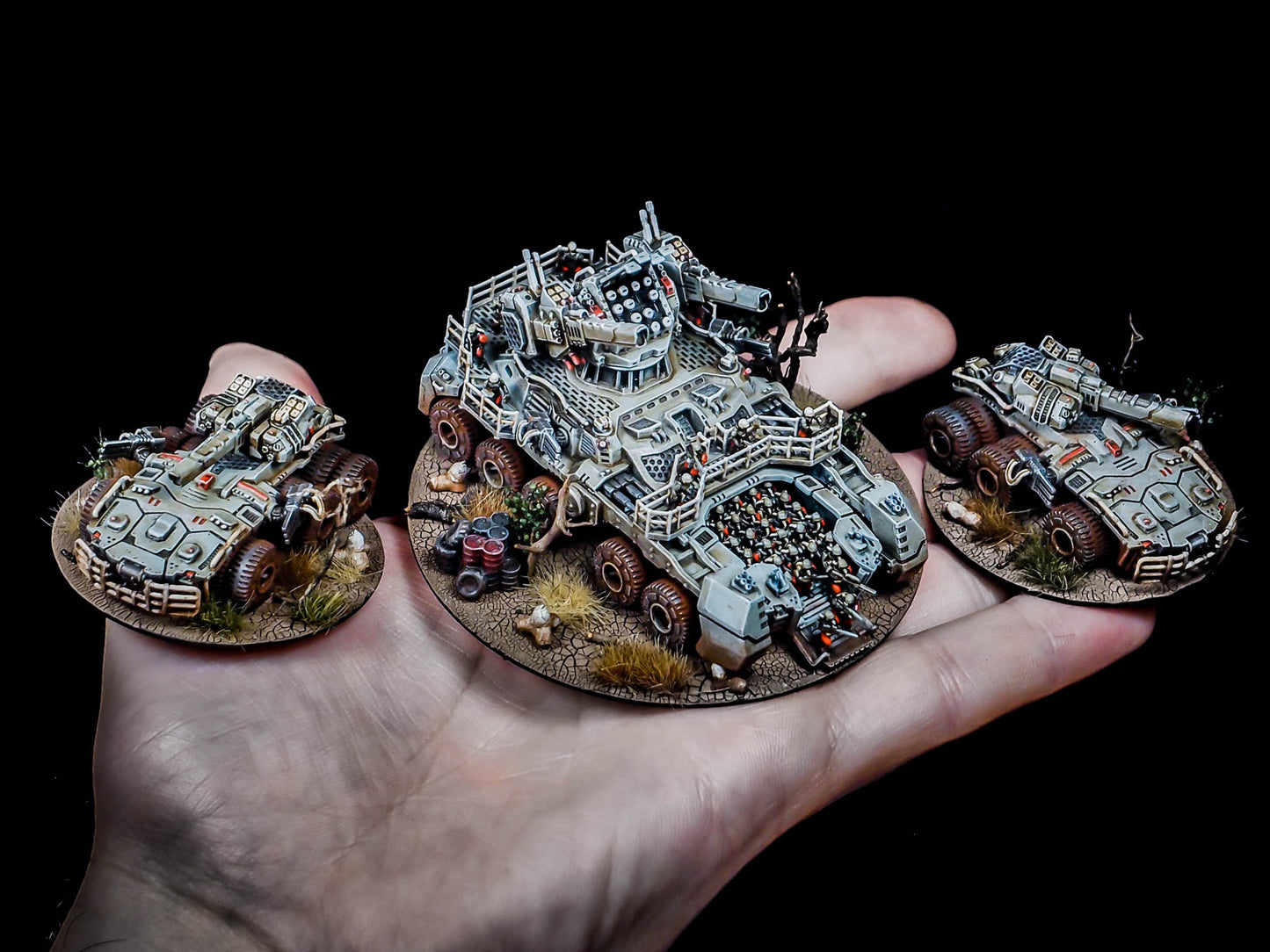 Battleship miniatures for Full Spectrum Dominance