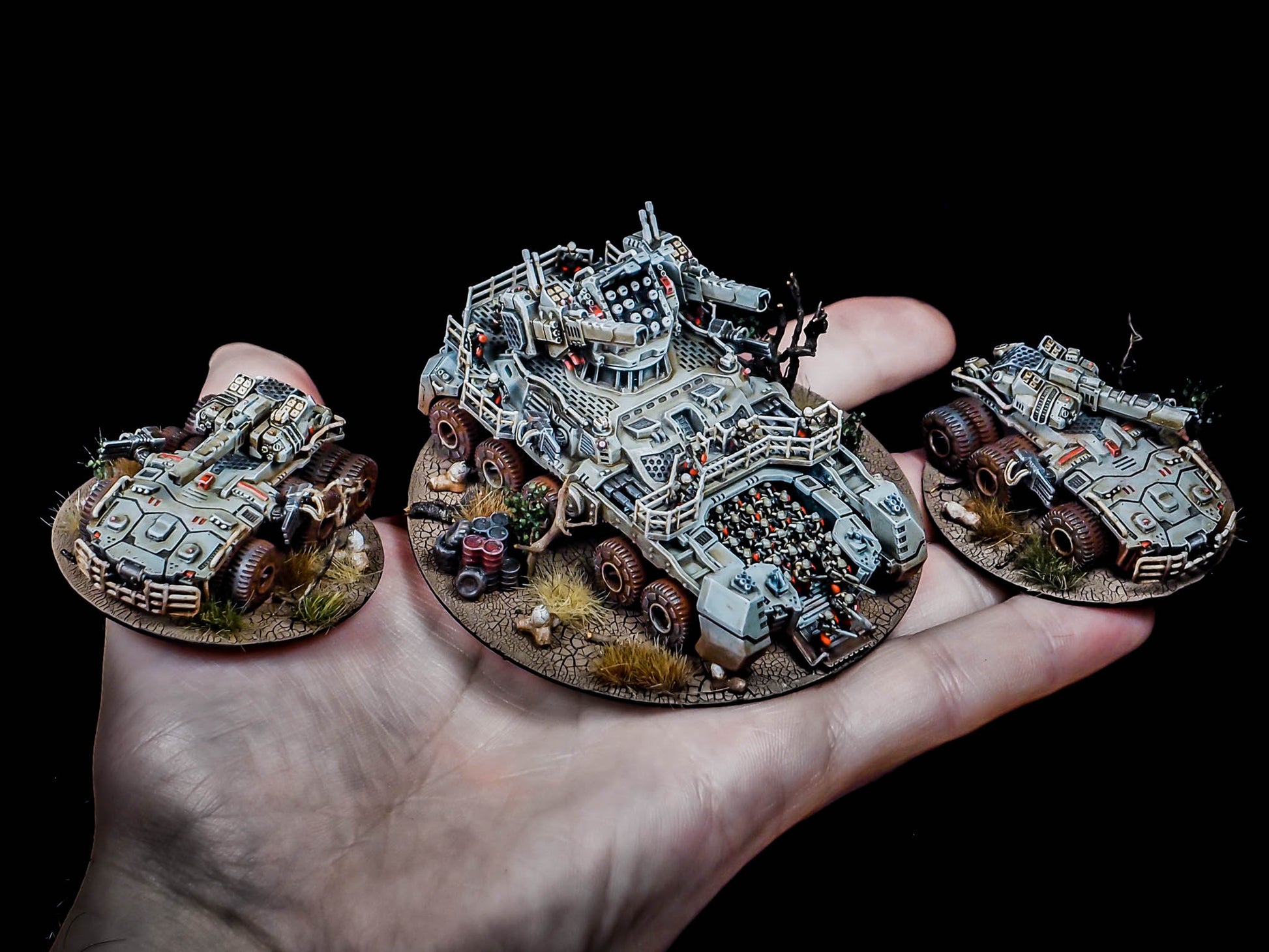 Battleship miniatures for Full Spectrum Dominance