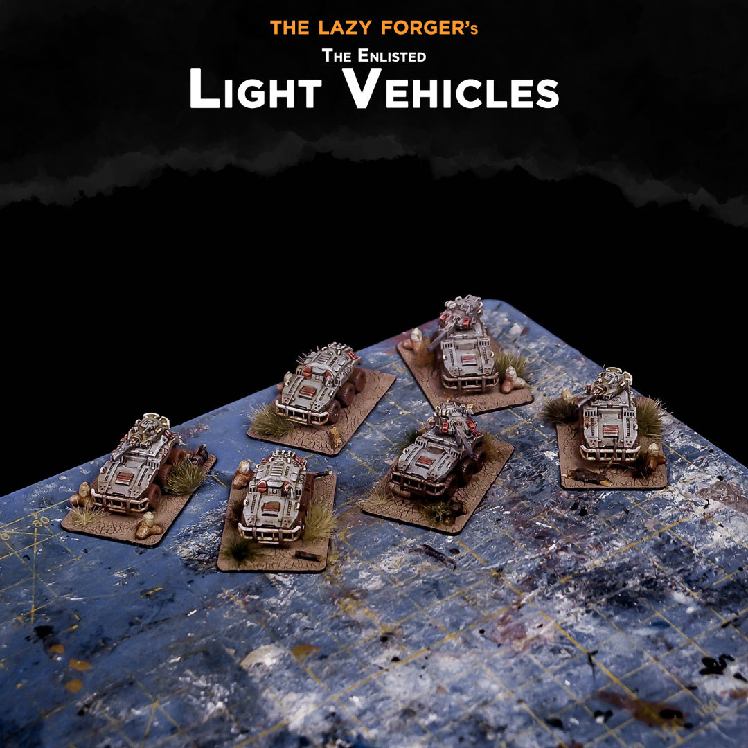 Light Vehicle miniatures for Full Spectrum Dominance