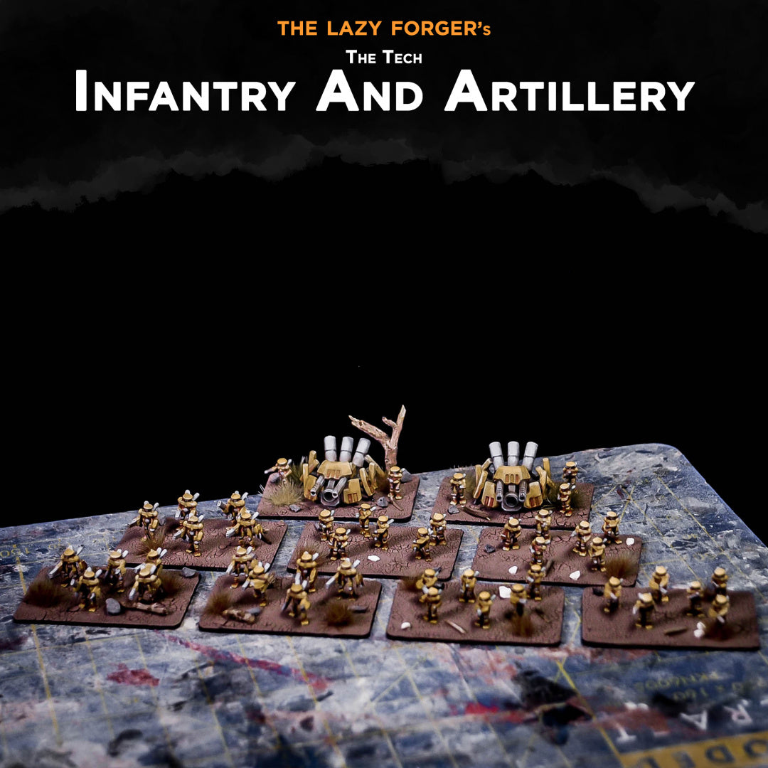 Infantry and Artillery miniatures for Full Spectrum Dominance
