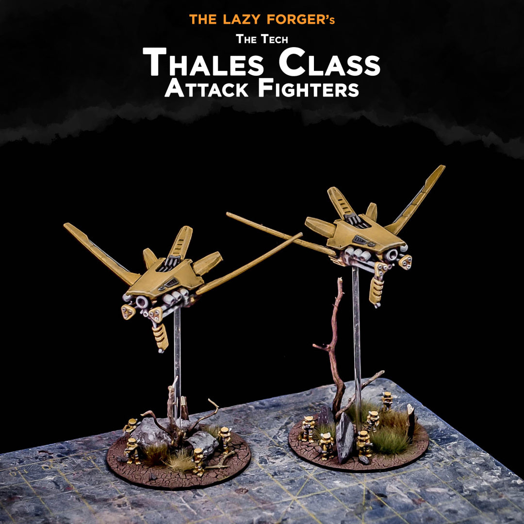 Thales Fighters miniatures for Full Spectrum Dominance