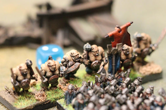 Warmaster Dwarves vs Ogres