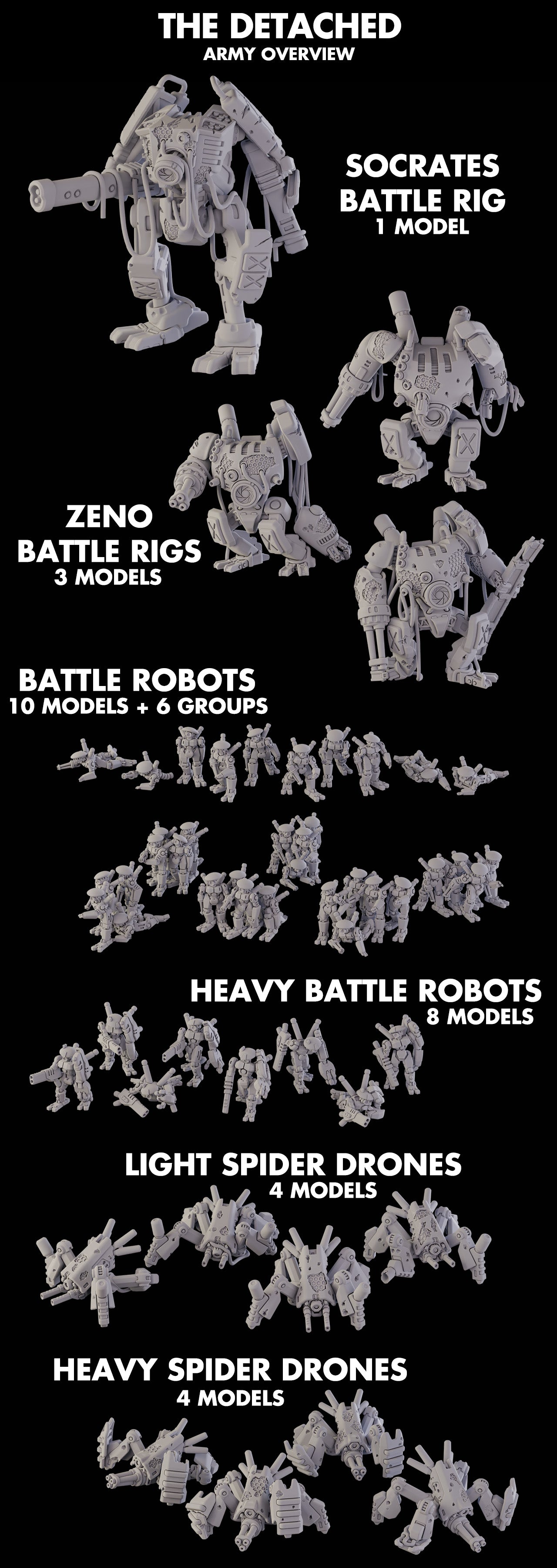 The Detached - Army Bundles - Full Spectrum Dominance - 6mm