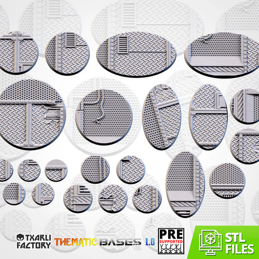 FACTORY BASES (ROUND) - Thematic bases - Txarli Factory