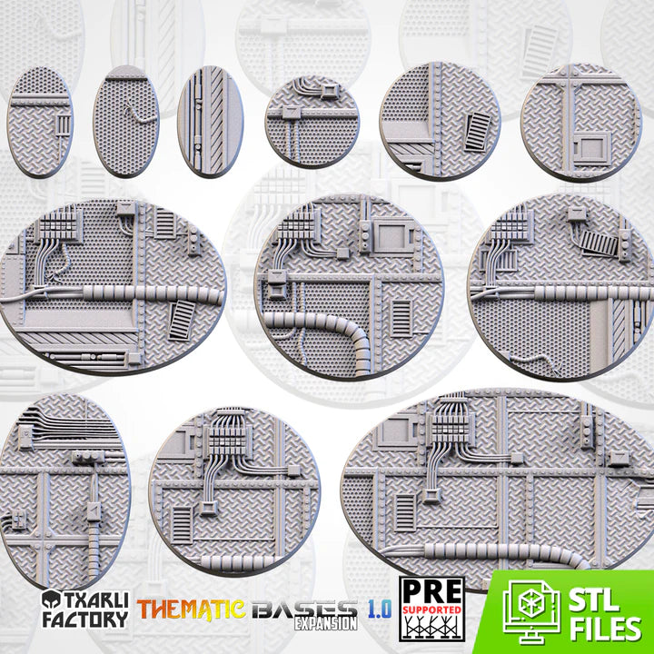 FACTORY BASES (ROUND) EXPANSION - Thematic bases - Txarli Factory