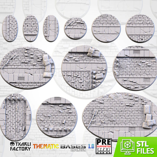 WWII BASES (ROUND) EXPANSION - Thematic bases - Txarli Factory