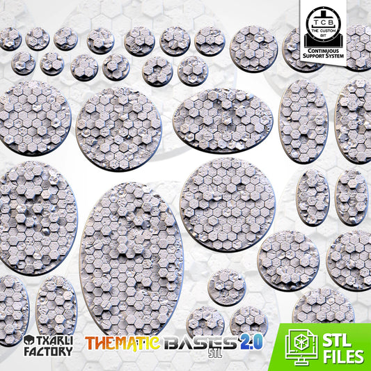 BASALTIC BASES (ROUND) - Thematic bases - Txarli Factory